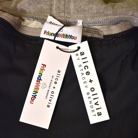 Alice + Olivia | Astor Embroidered Hooded Parka - Picture 10 of 13